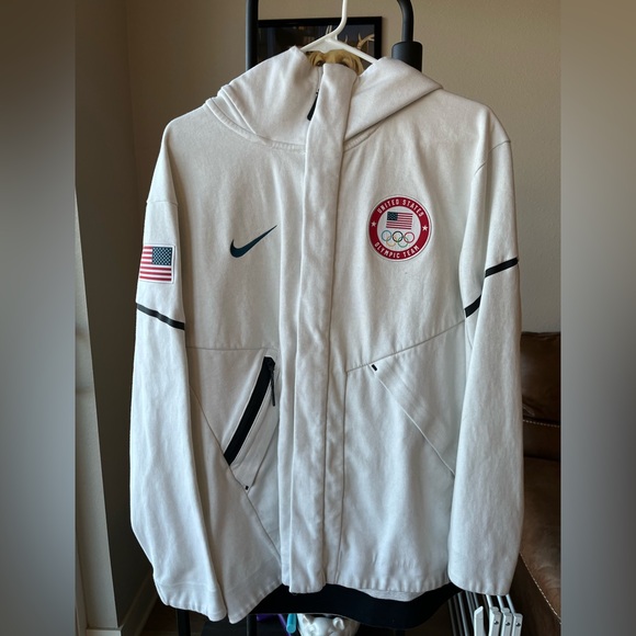Nike Paralympic Team USA Tech Fleece Windrunner Hoodie Jacket - Picture 1 of 5